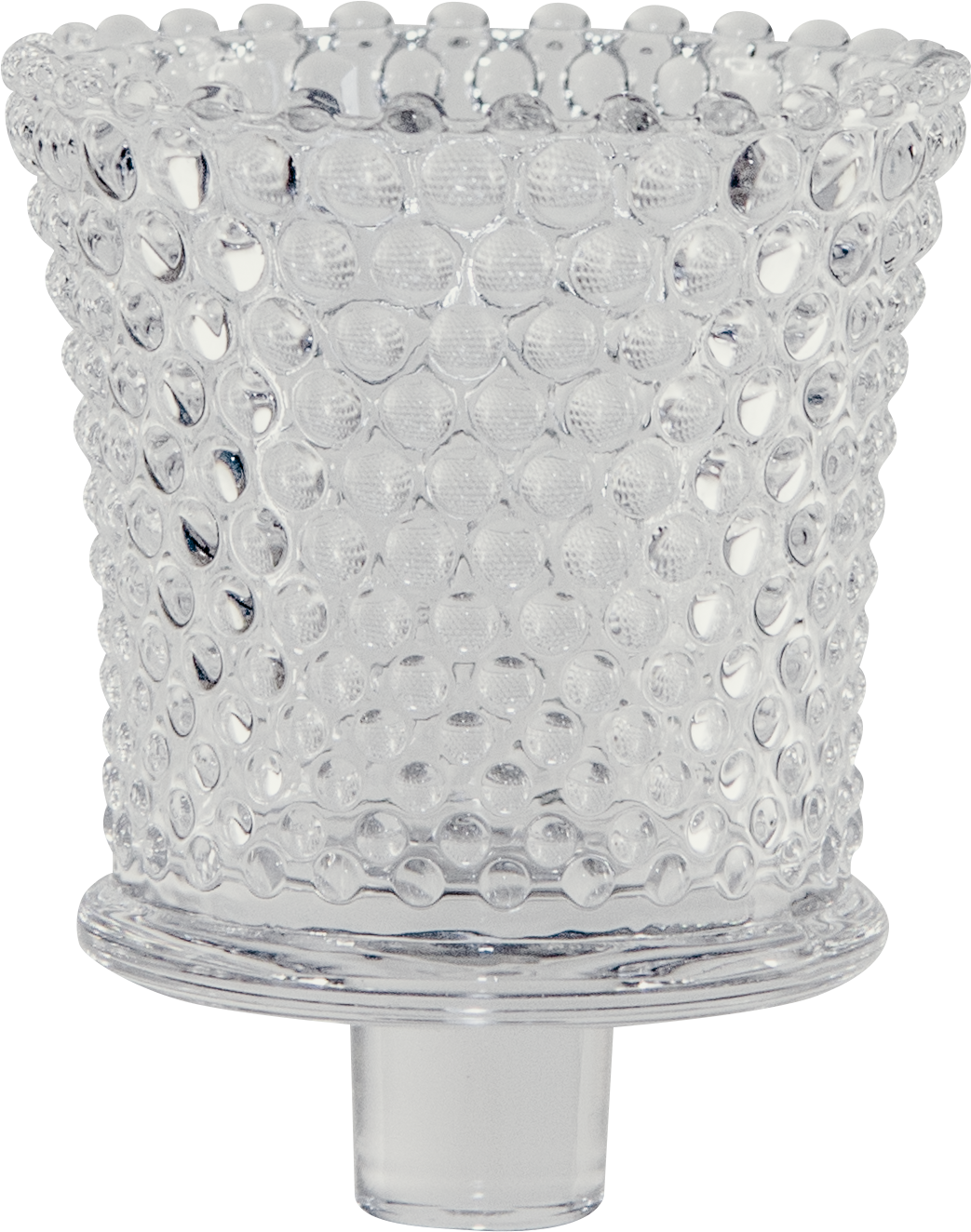 Teelicht-Aufsatzglas Pünktchen