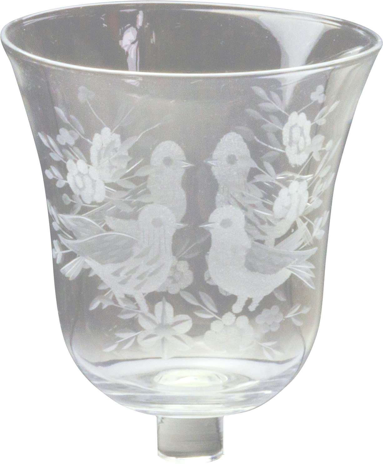 LOVEBIRD Teelicht-Aufsatzglas