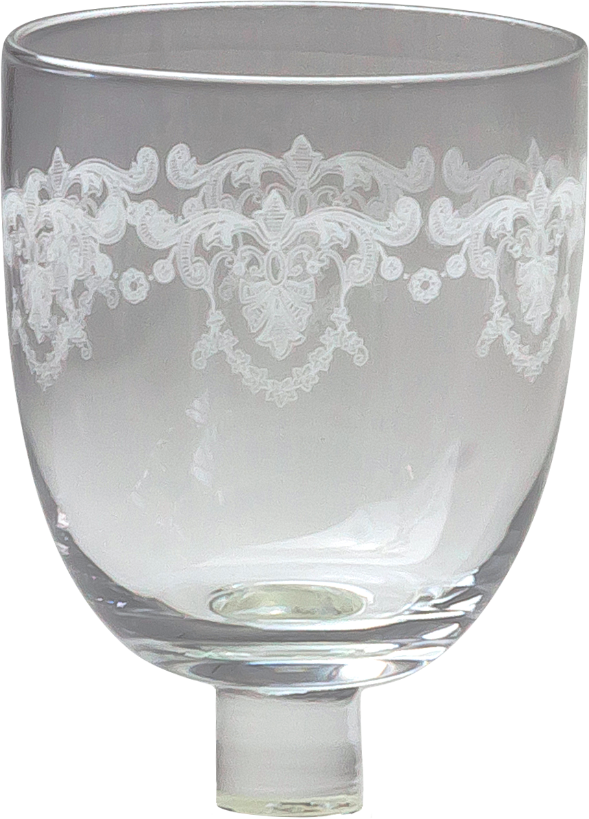 Teelicht-Aufsatzglas Dünn Romantisch