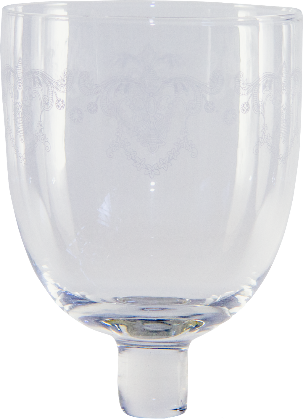 Teelicht-Aufsatzglas Dünn Romantisch