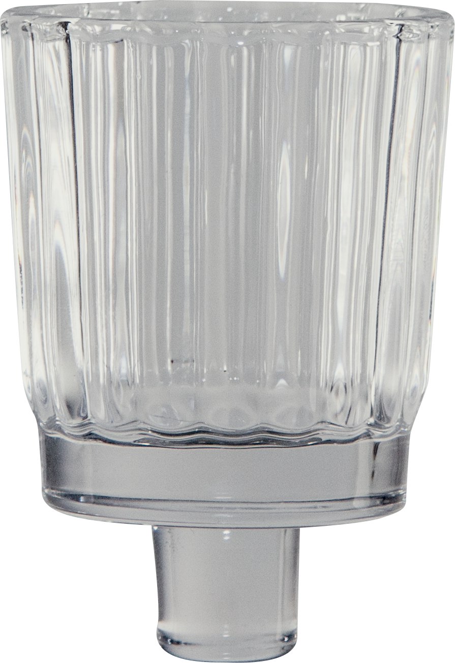 Teelicht-Aufsatzglas Klein