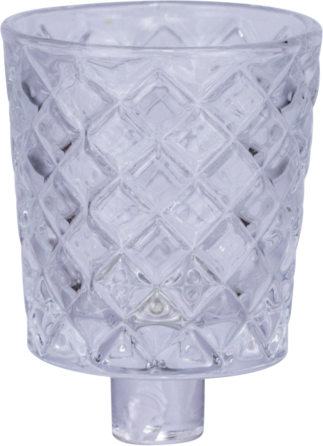 CRYSTAL Teelicht-Aufsatzglas Klein