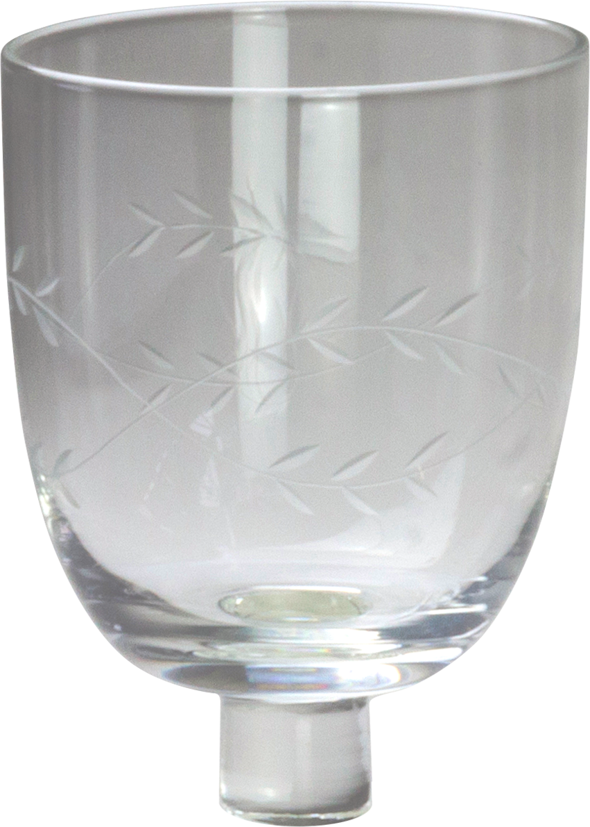 Teelicht Aufsatzglas Ranken Mittel