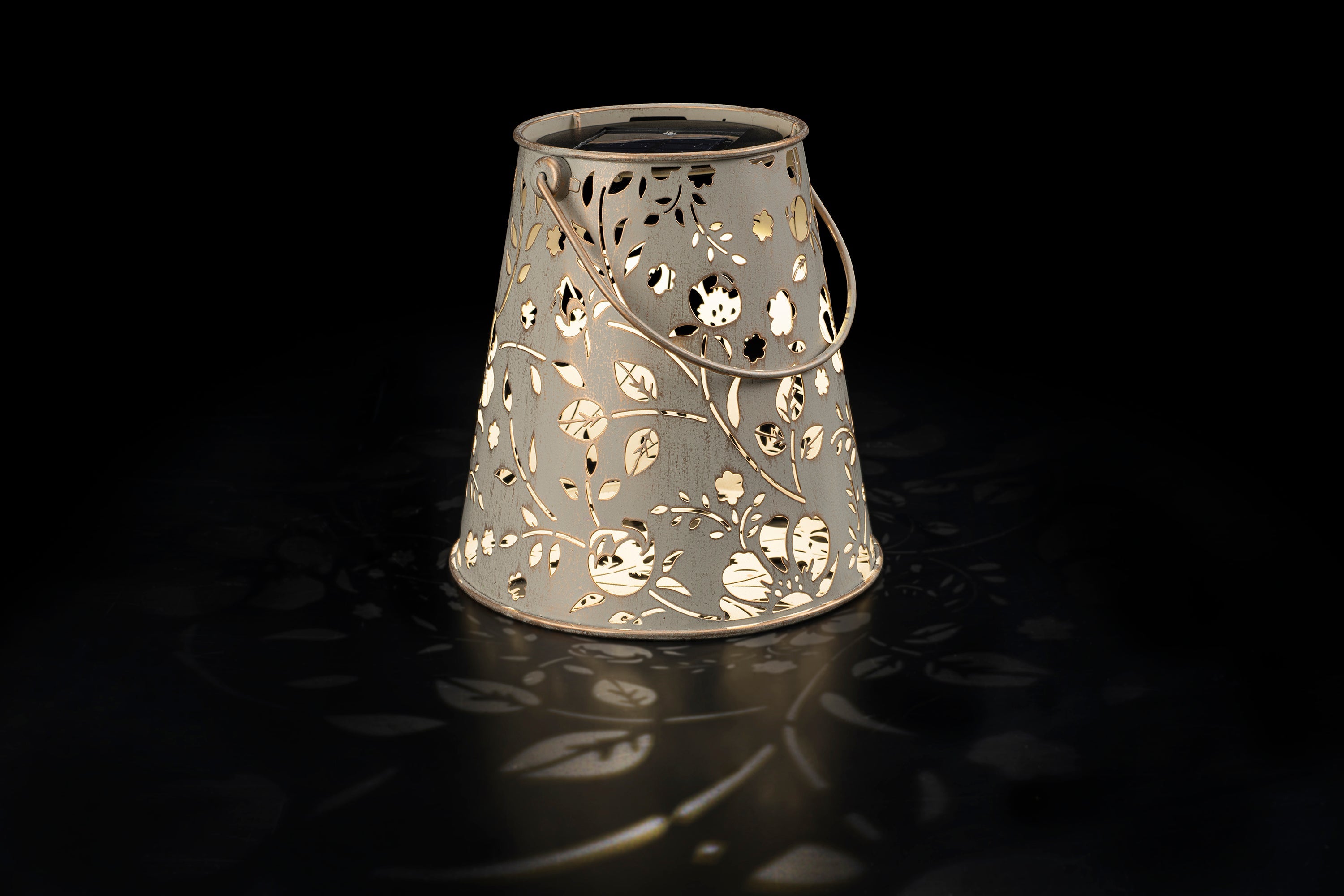 Solar Antic Laterne Flower Konisch