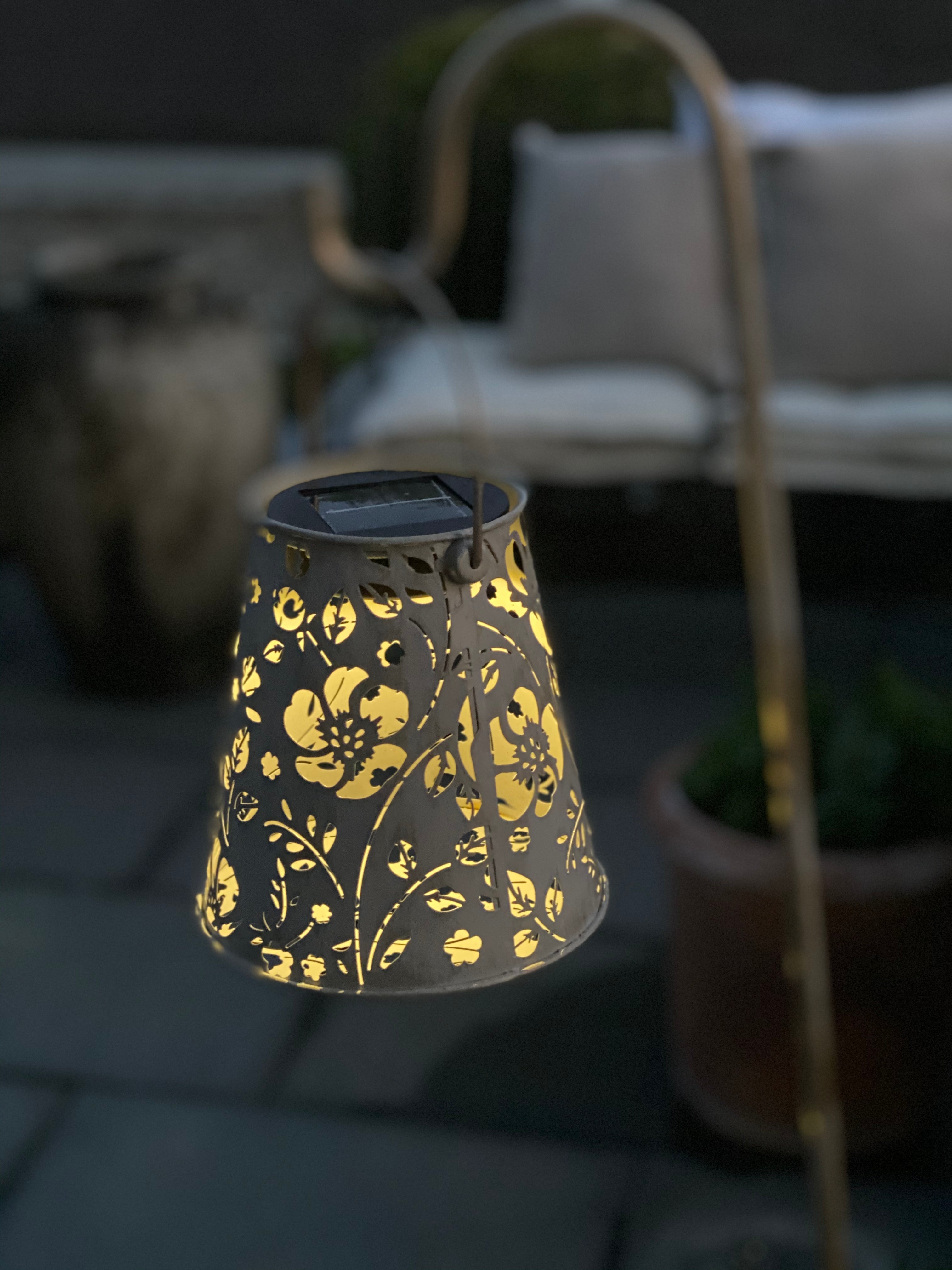 Solar Antic Laterne Flower Konisch