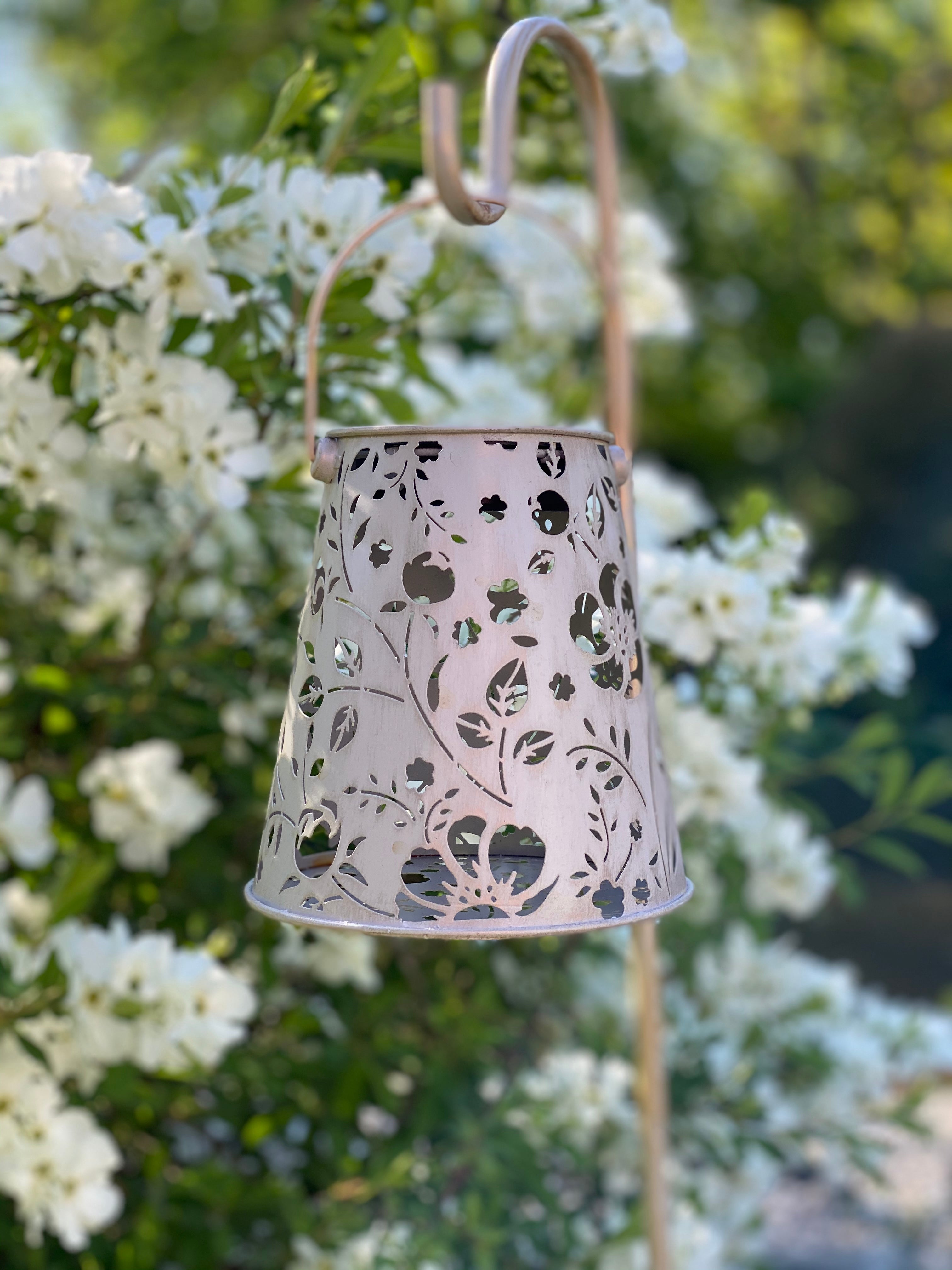 Solar Antic Laterne Flower Konisch