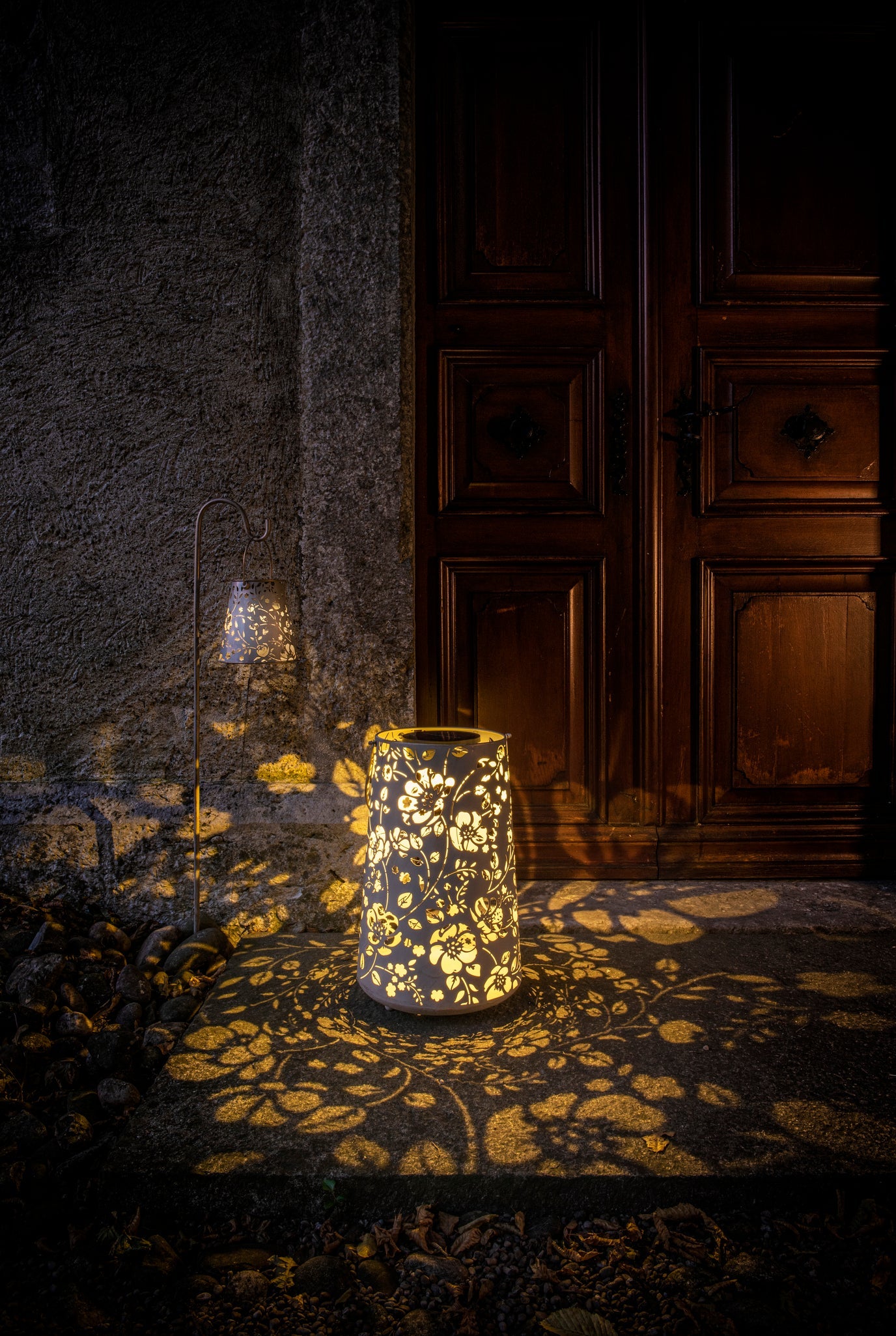 Solar Antic Laterne Flower Konisch