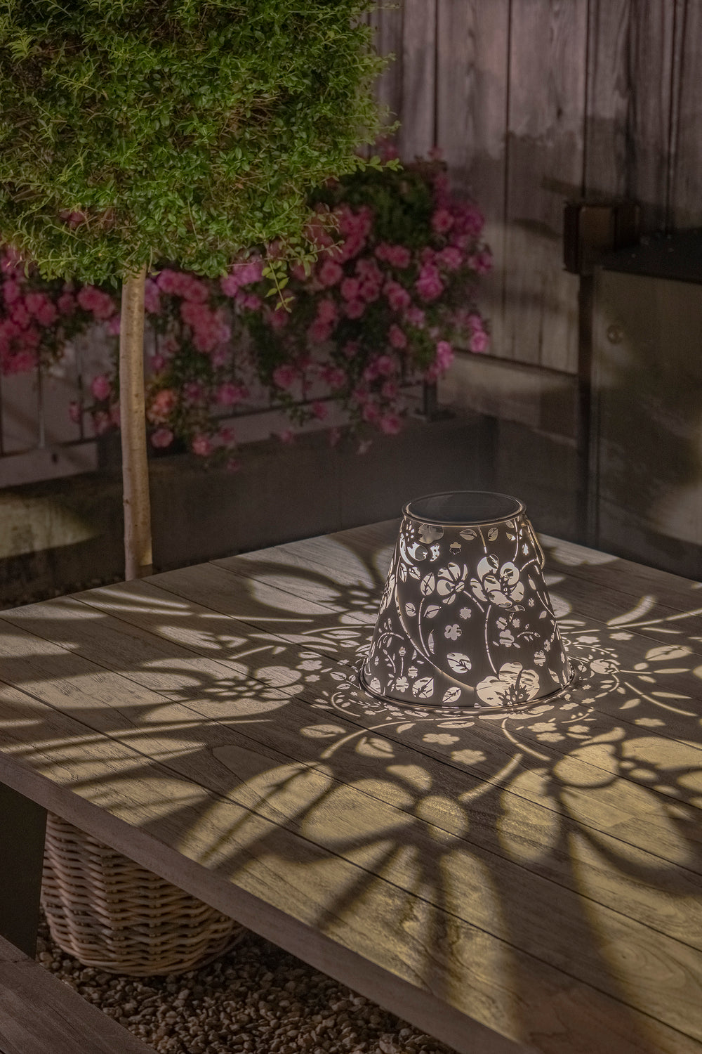 Solar Antic Laterne Flower Konisch