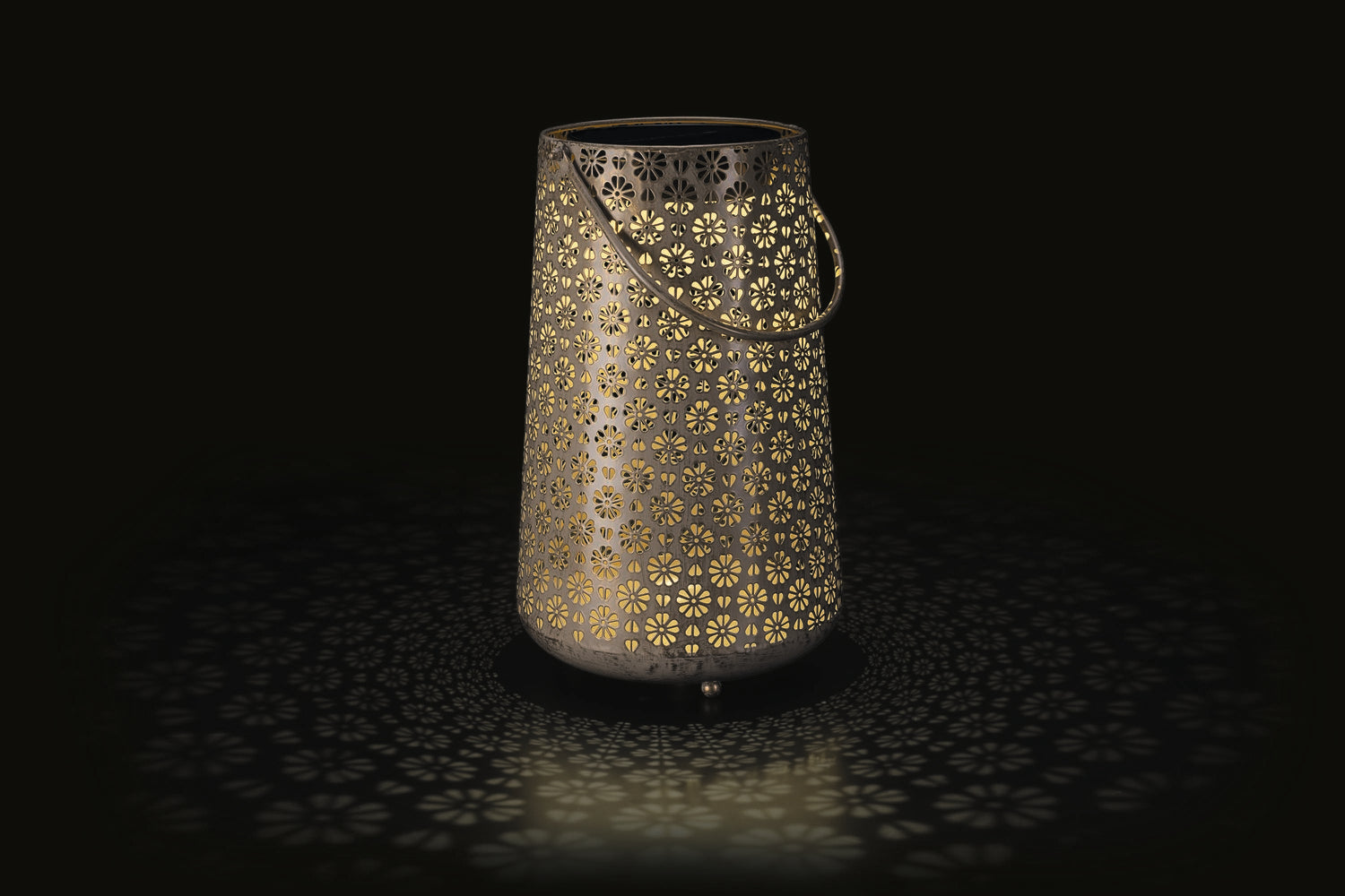 Solar Antic Latern Blümchen