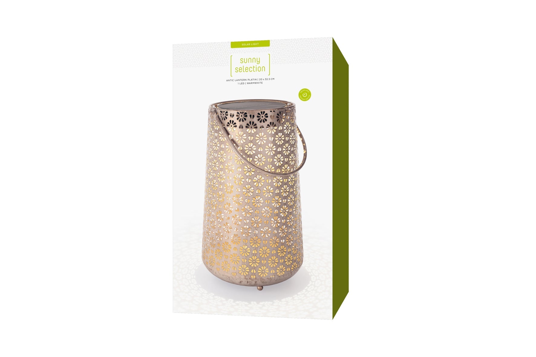 Solar Antic Latern Blümchen