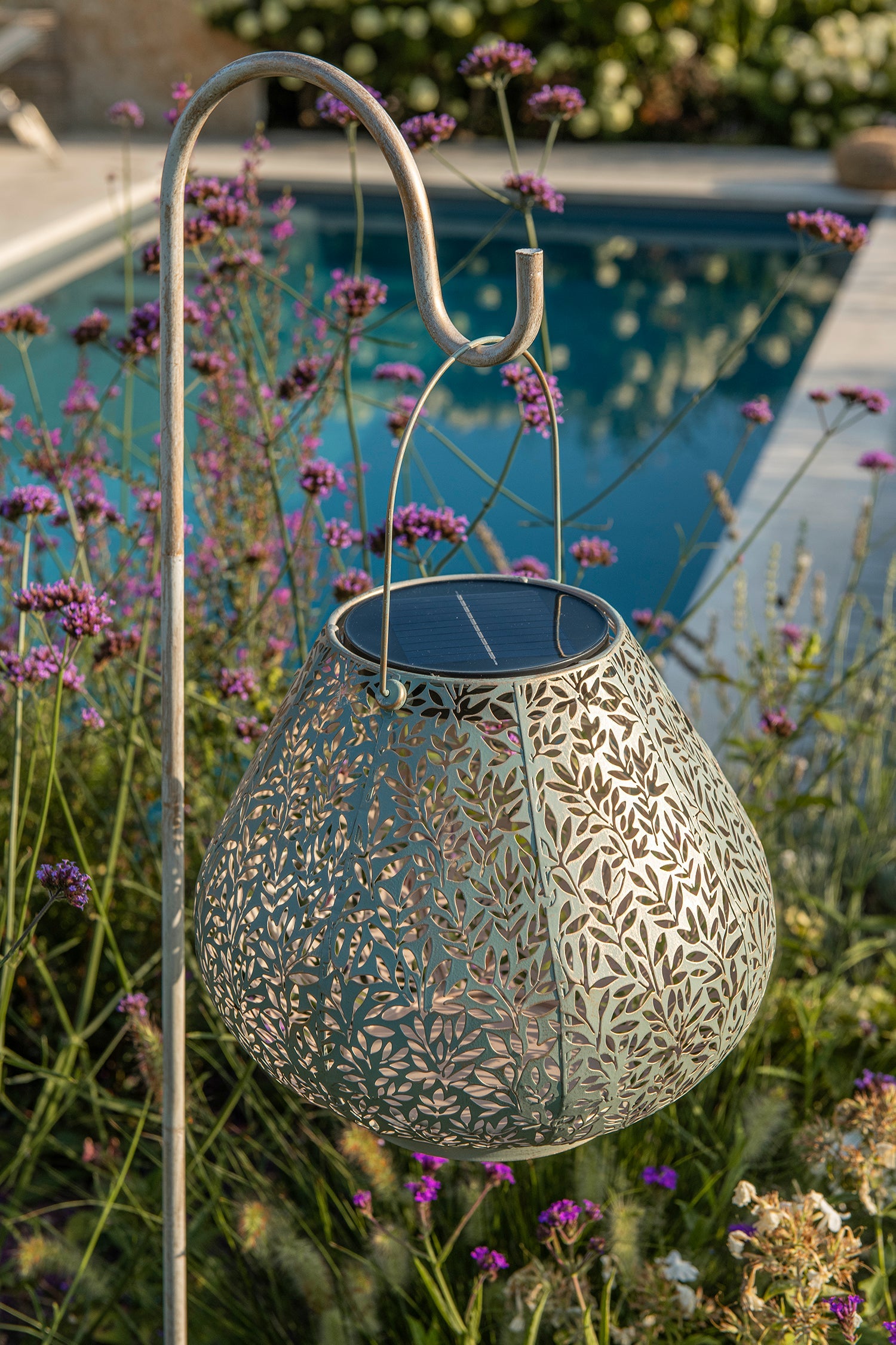 Solar Antic Latern Mistral Oval