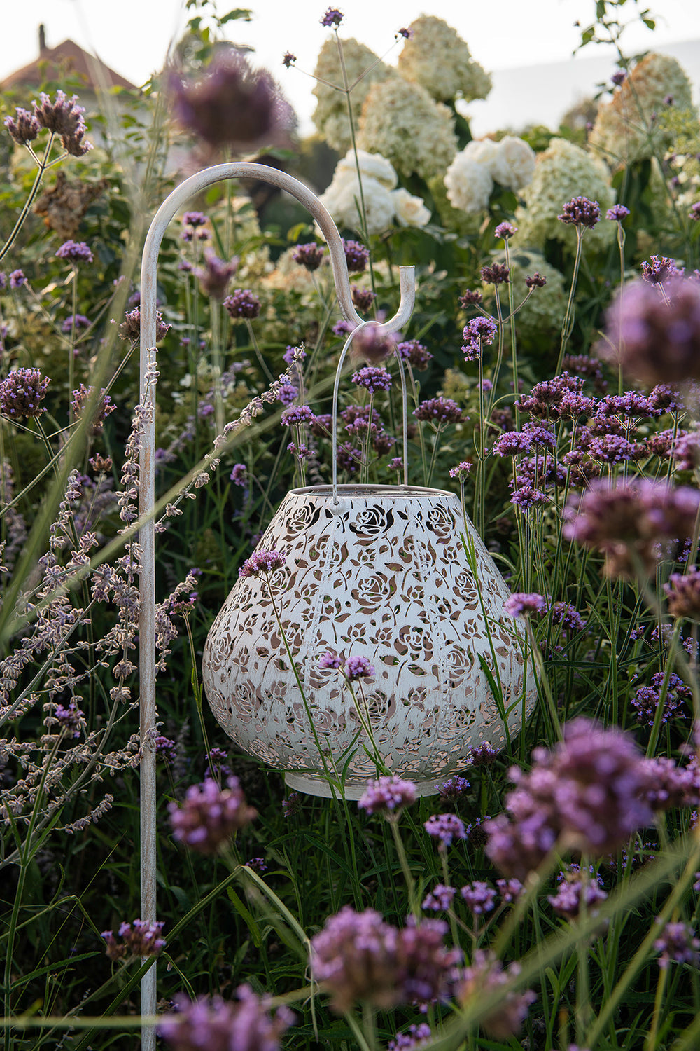 Solar Antic Latern Baccara Oval