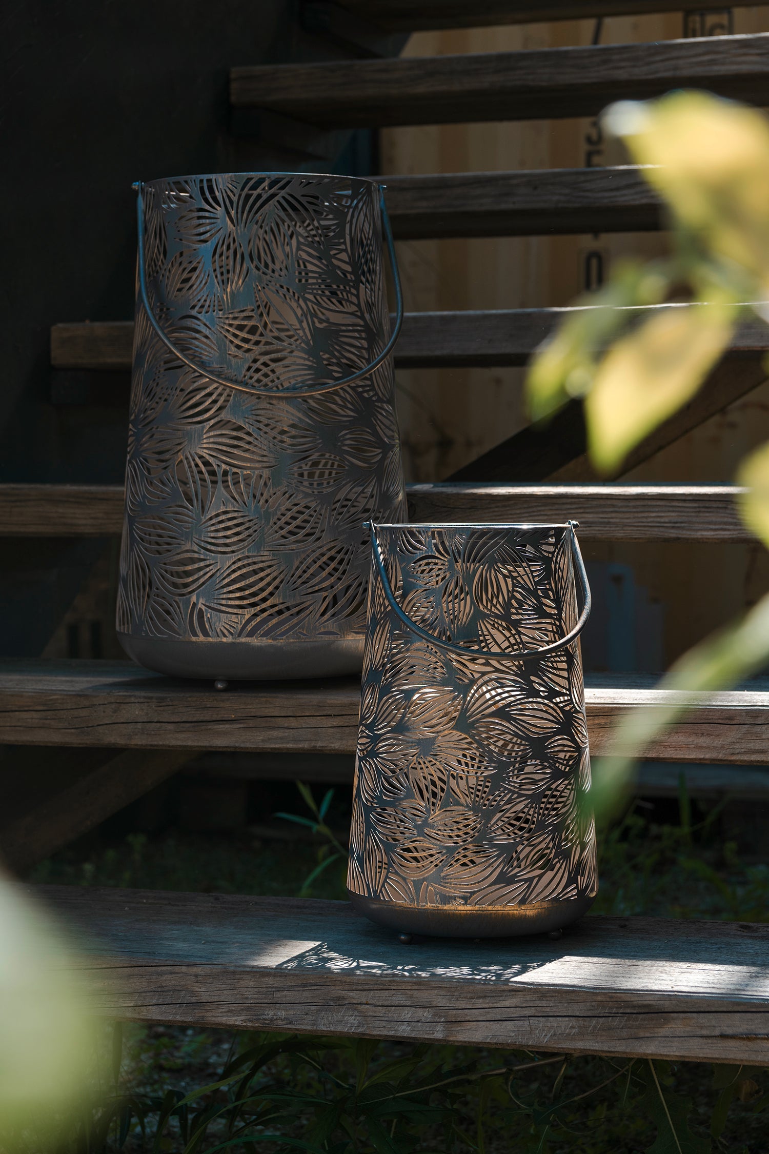 Solar Antic Latern Flora