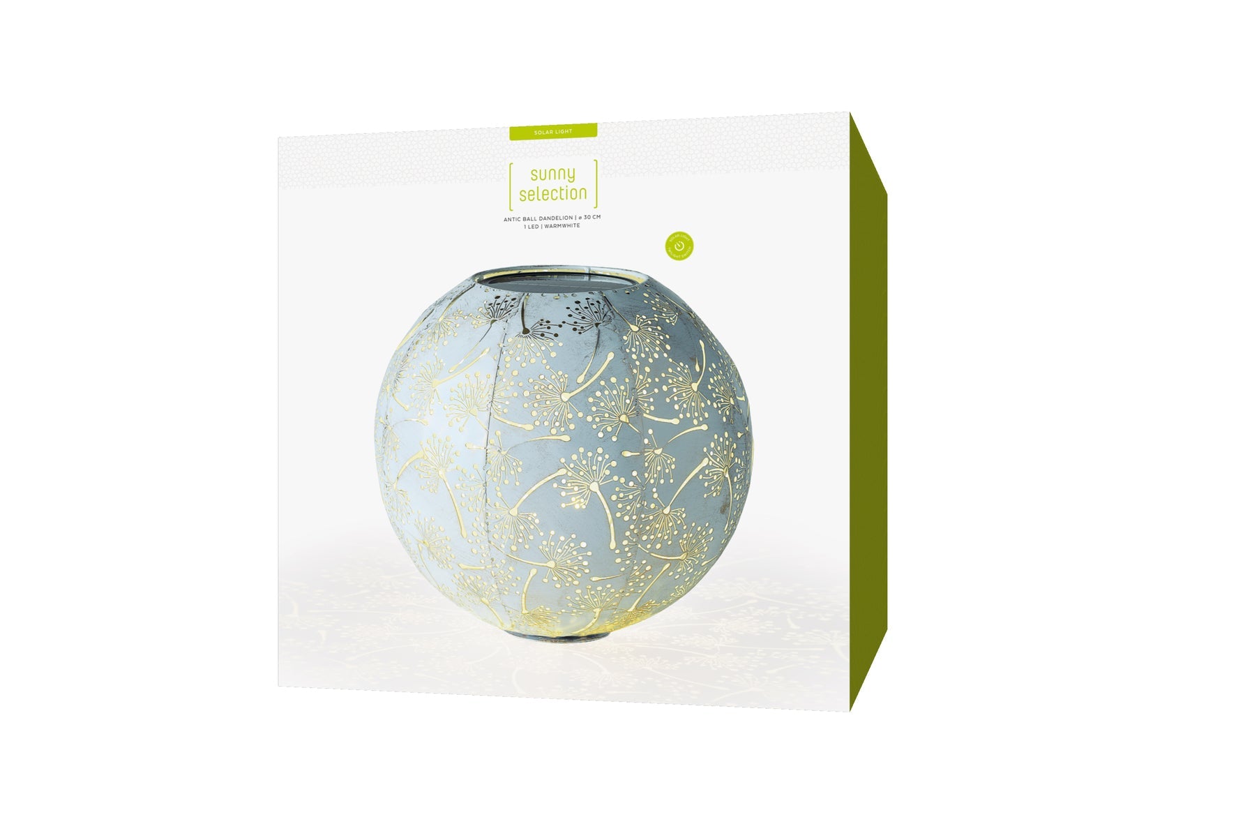 Solar Antic Kugel Pusteblume