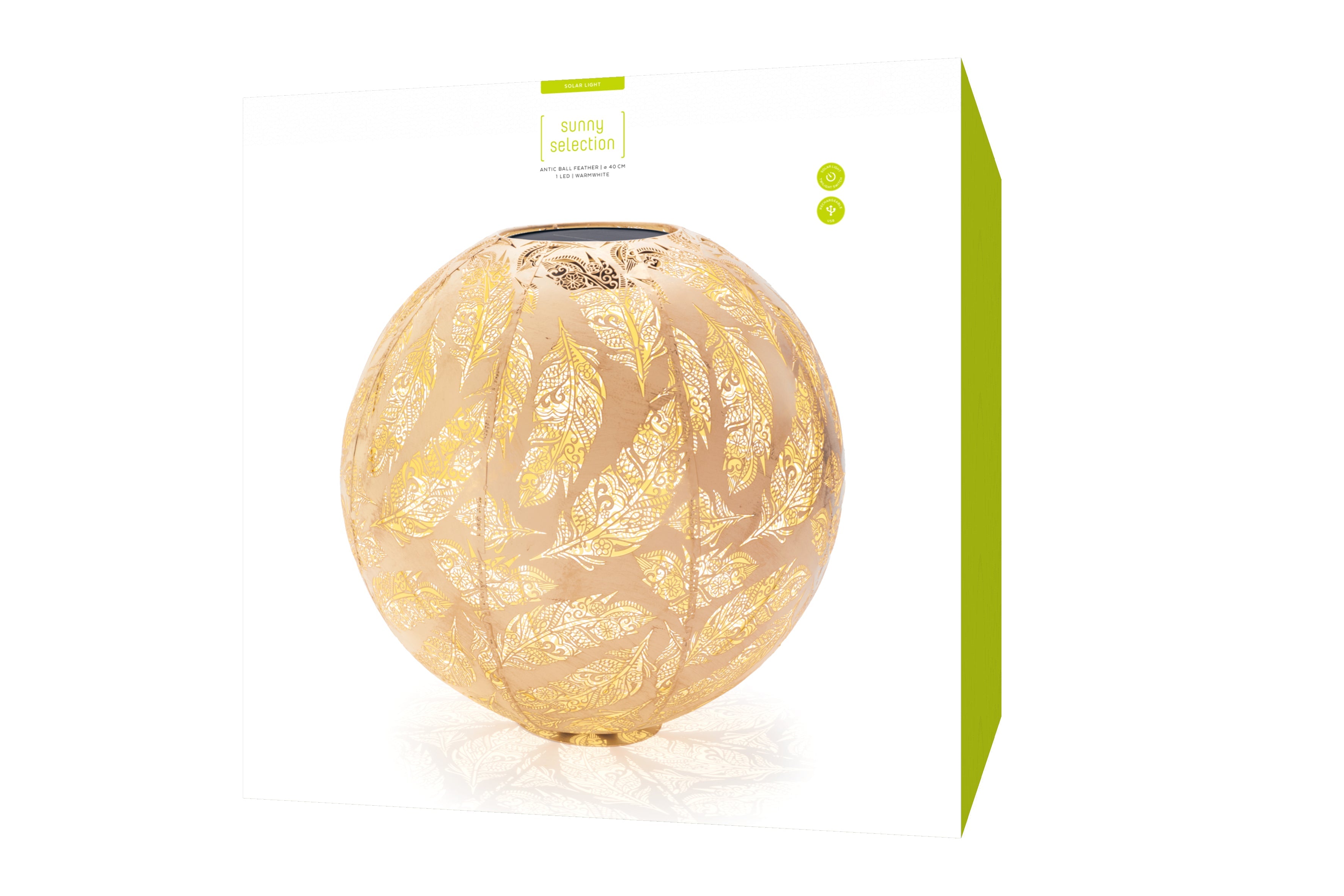 Solar Antic Kugel Feder