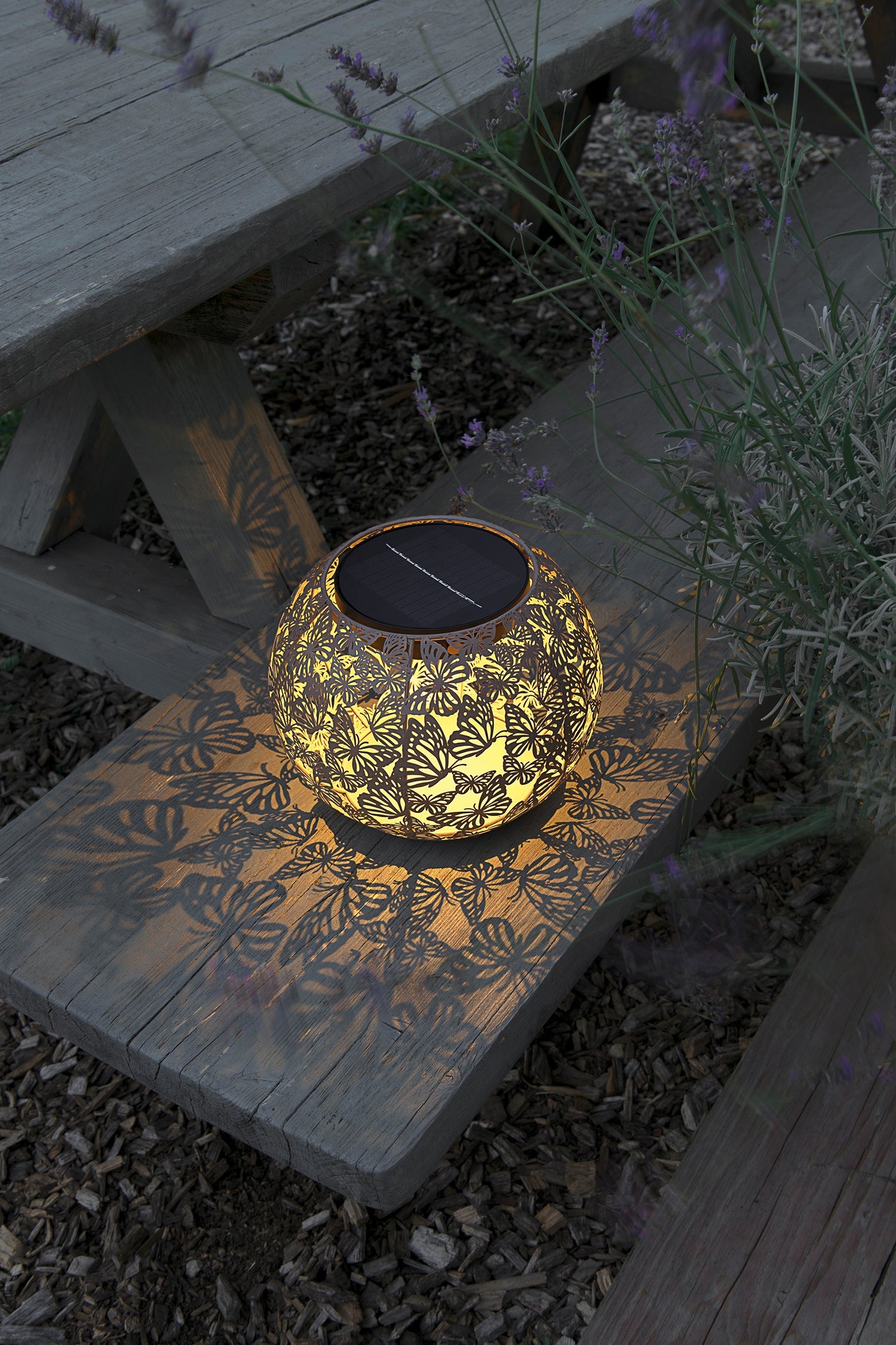 Solar Antic Globe Farfalla