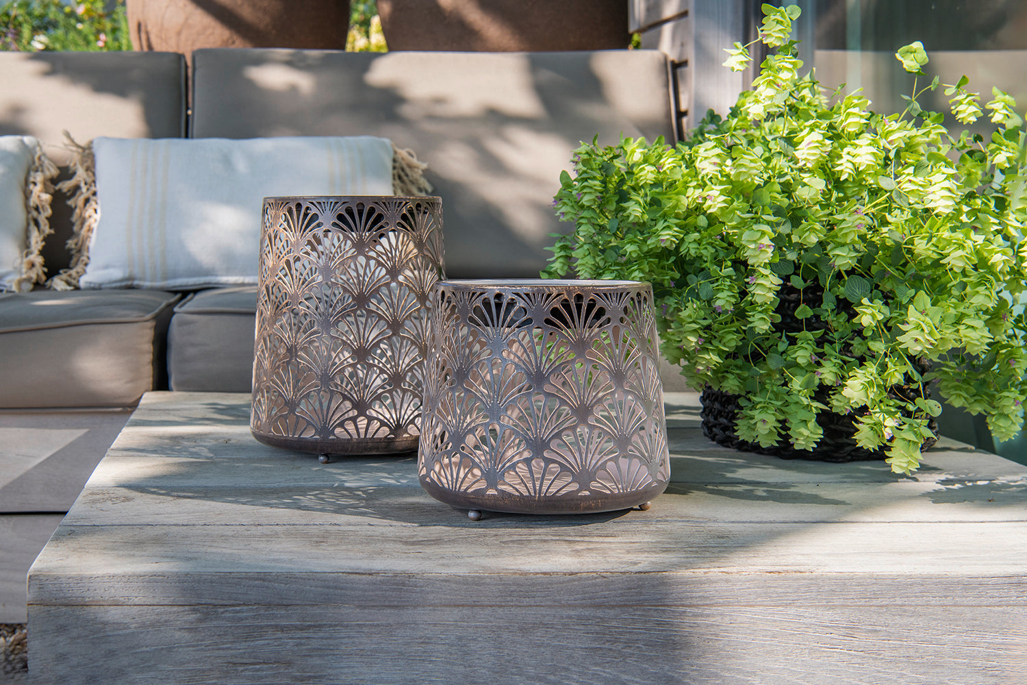 Solar Antic Latern Mini Santana