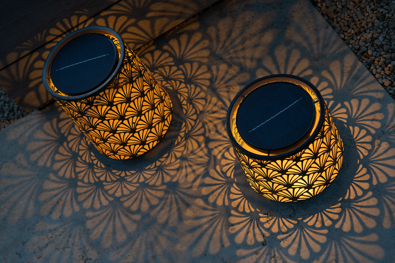 Solar Antic Latern Mini Santana