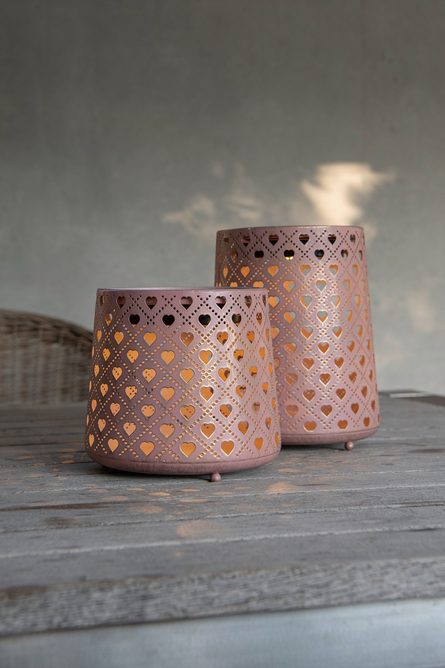 Antic Latern Mini Heart