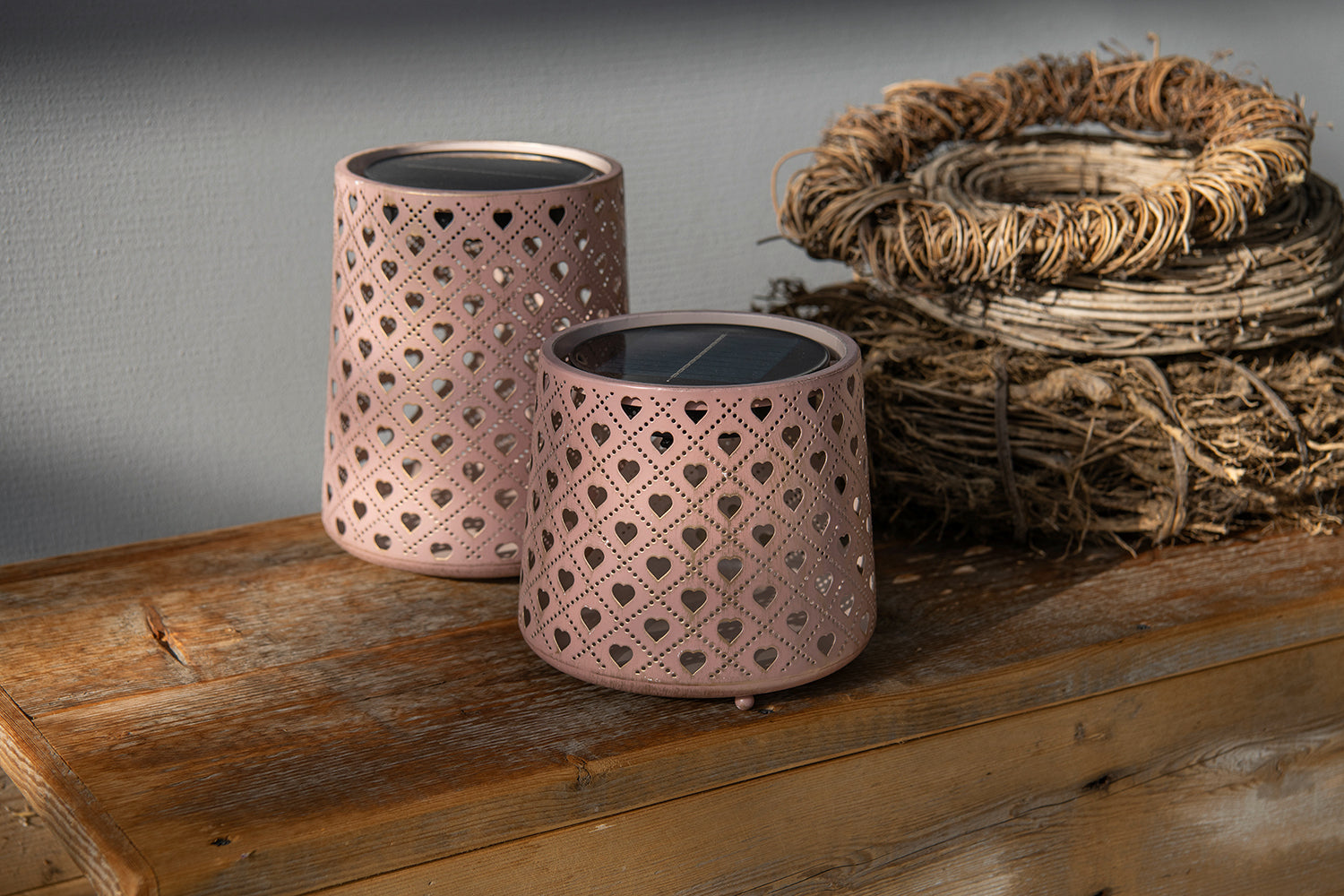 Antic Latern Mini Heart