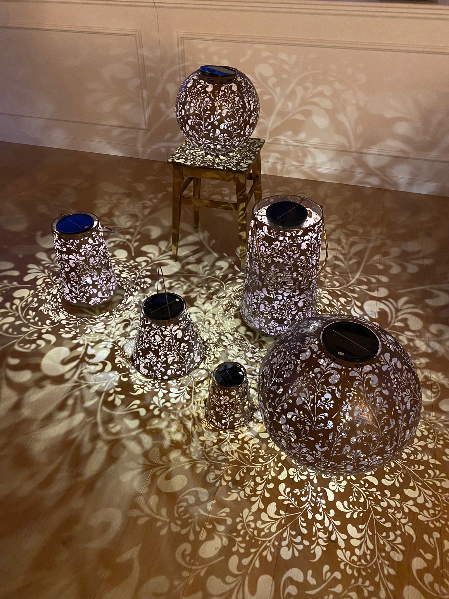 Solar Antic Laterne Romantic