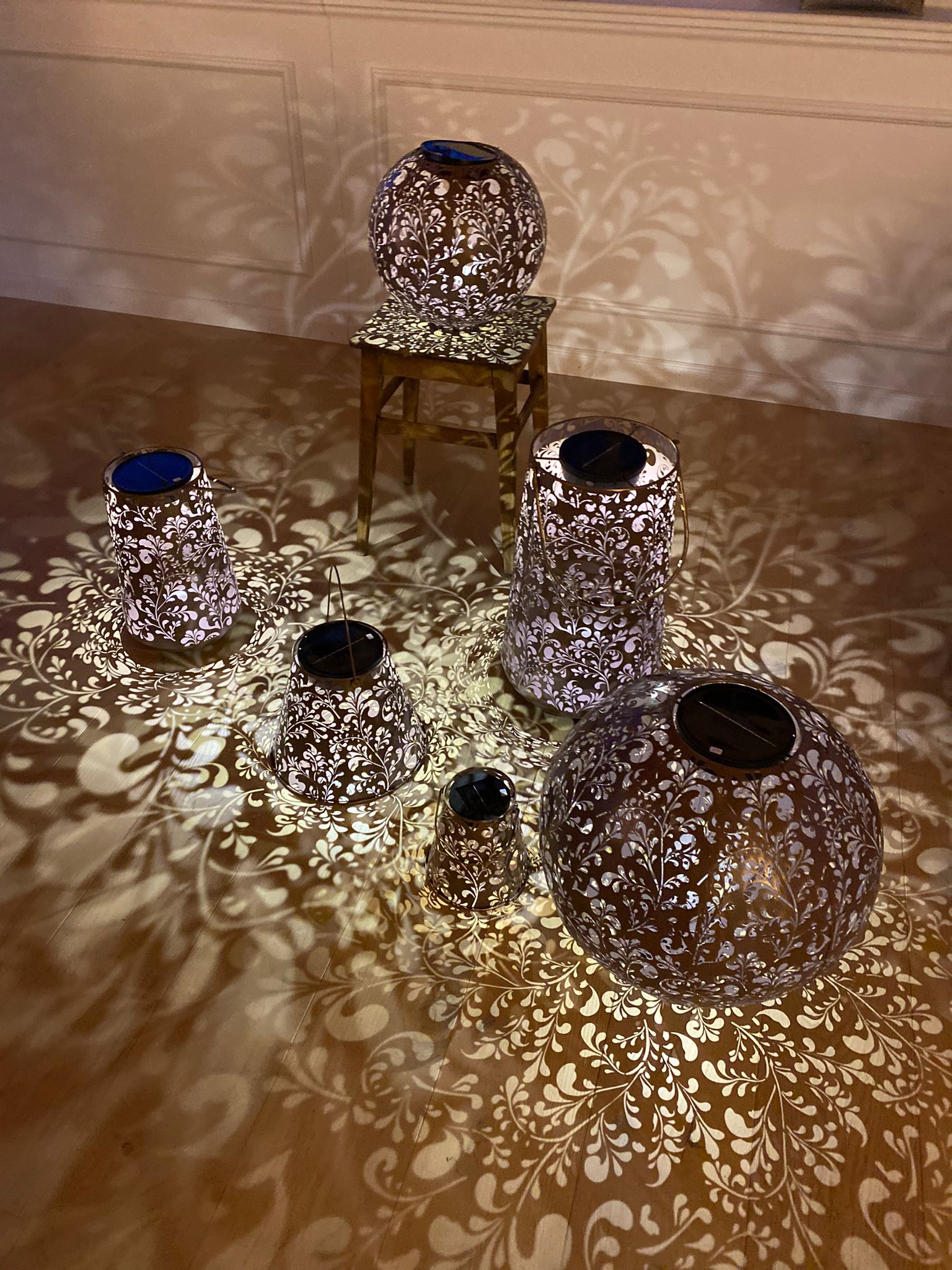 Solar Antic Laterne Romantic