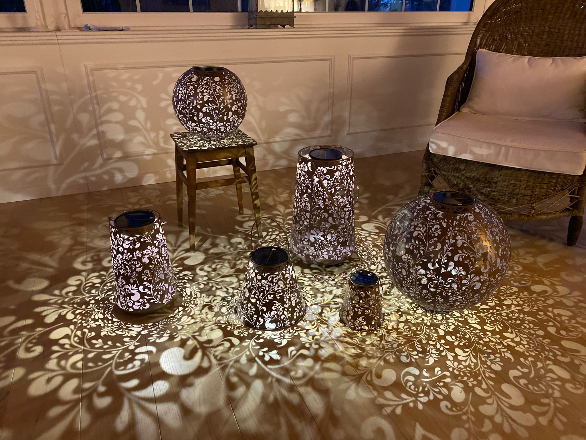 Solar Antic Laterne Romantic