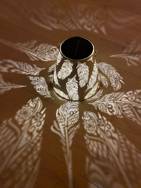 Solar Antic Latern Feder Konisch