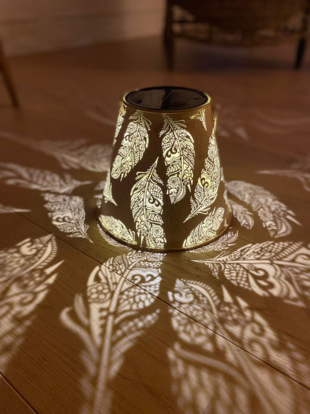 Solar Antic Latern Feder Konisch