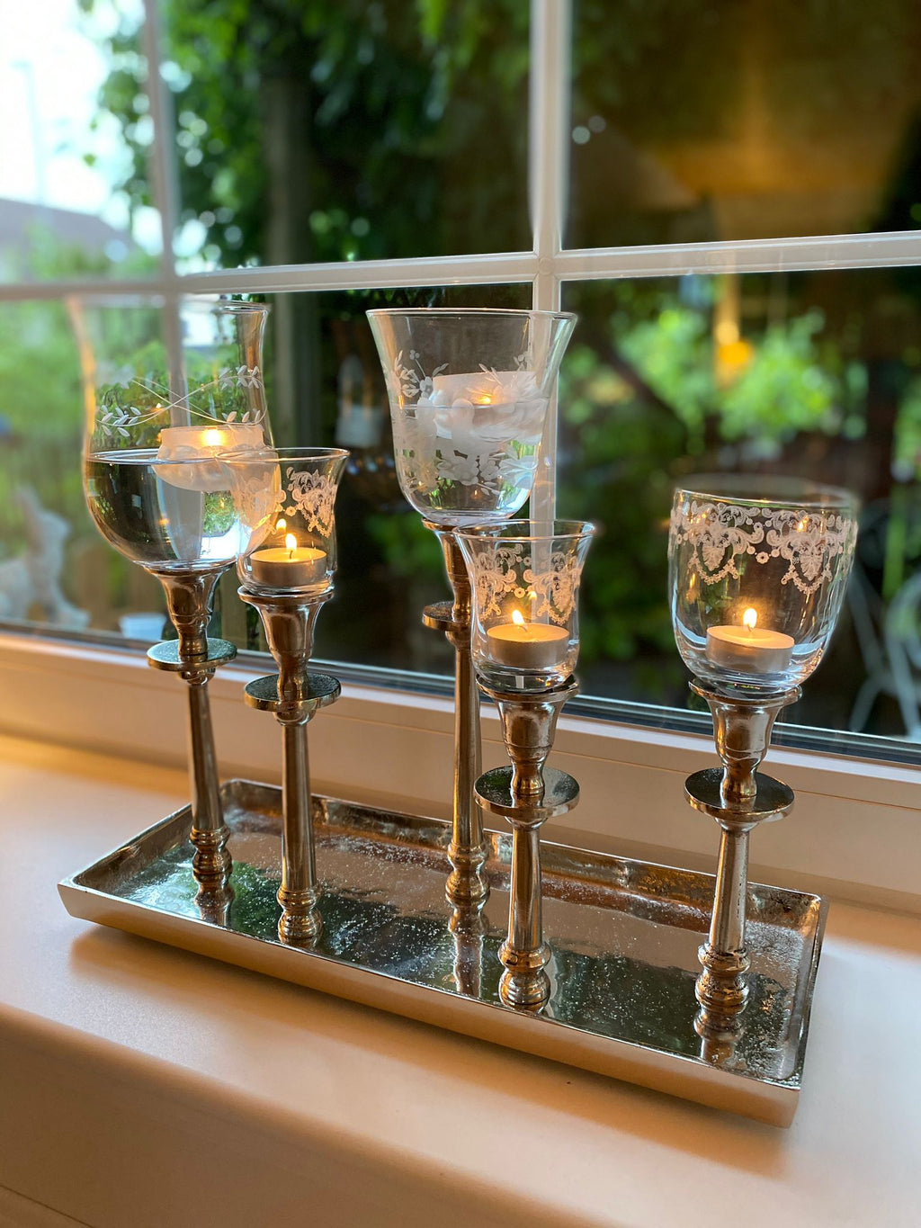 Kerzenständer 5-er