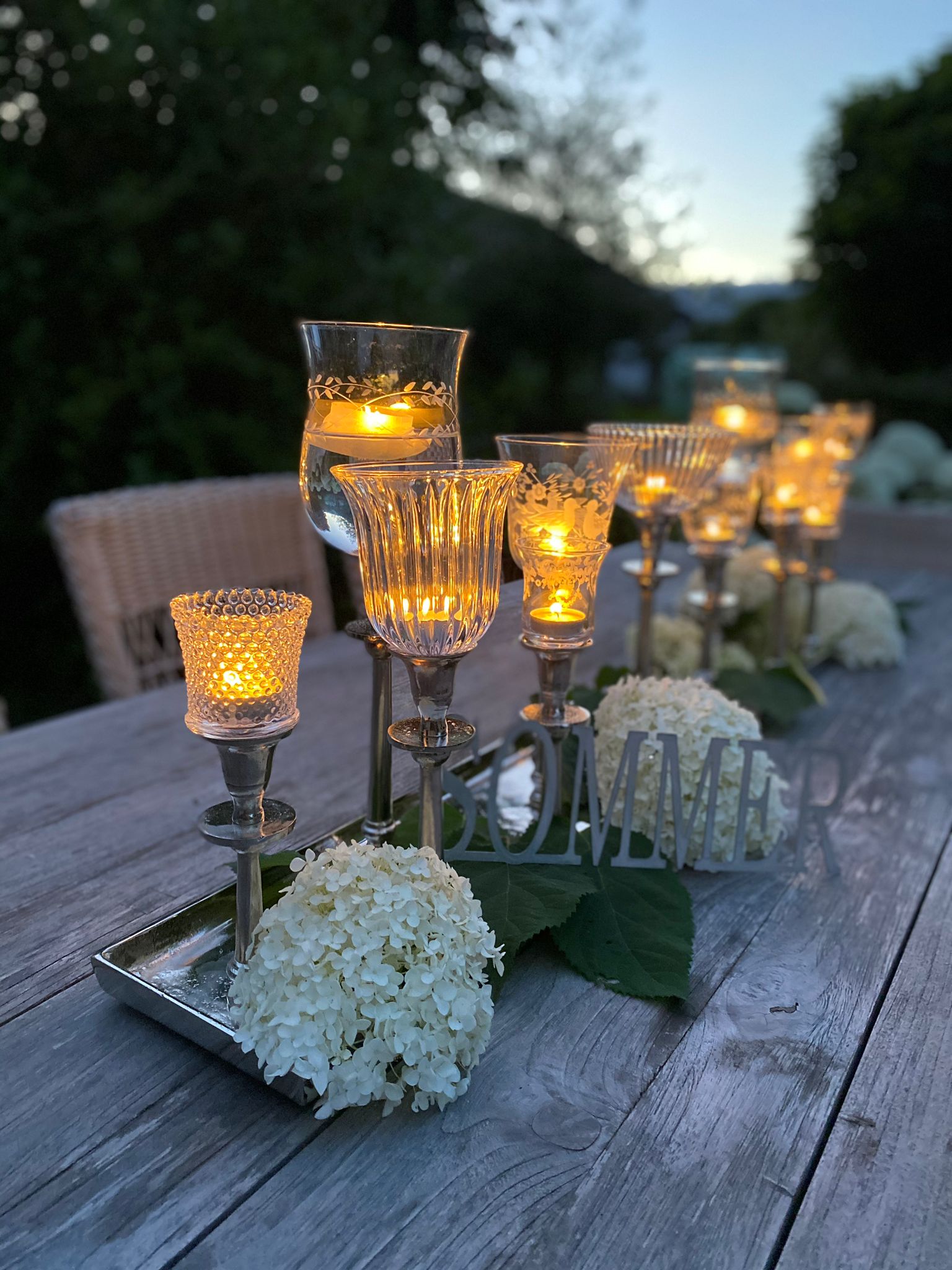 Kerzenständer 7-ner