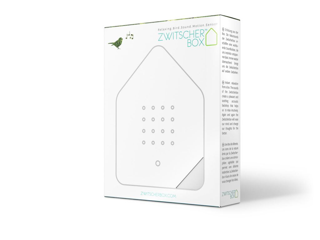 Zwitscherbox Weiss